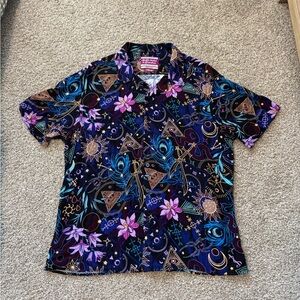 Battle Tested in Exandria Mollymauk Tealeaf Camp Shirt 2XL Critical Role DND